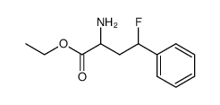 ethyl 2-amino-4-fluoro-4-phenylbutanoate Structure