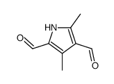 Pyrrole-2,4-dicarboxaldehyde, 3,5-dimethyl- (6CI,7CI,8CI) picture