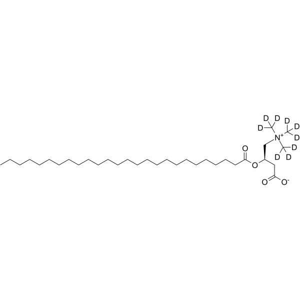 C26 D,L-Carnitine-d9结构式