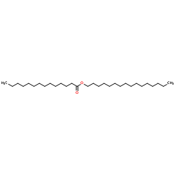 Cetyl myristate structure