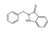 2-Benzyl-3-mercapto-2H-indazole structure