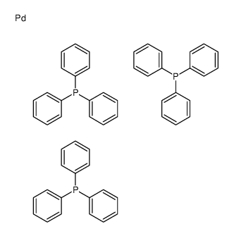 palladium,triphenylphosphane结构式