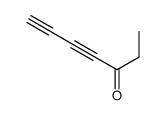 4,6-Heptadiyn-3-one结构式