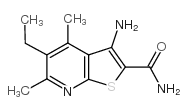 3-氨基-5-乙基-4,6-二甲基噻吩并[2,3-b]吡啶-2-甲酰胺图片