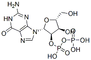 Guanosine 2'-diphosphoric acid结构式