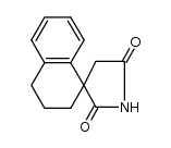 3,4-Dihydrospiro[naphthalin-1(2H),3'-pyrrolidin]-2',5'-dion Structure