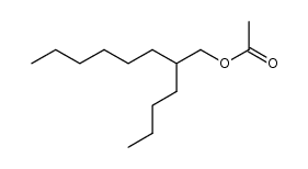 2-(n-butyl)octanol acetate Structure