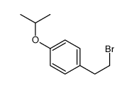 1-(2-BROMOETHYL)-4-(1-METHYLETHOXY)BENZENE Structure