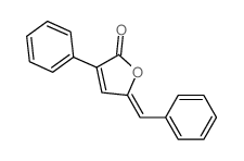 2(5H)-Furanone,3-phenyl-5-(phenylmethylene)- structure