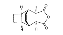 (1rC9,2tH,5tH)-tricyclo[4.2.2.02,5]dec-9-ene-7c,8c-dicarboxylic acid-anhydride结构式