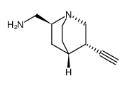 (1S,2R,5R)-2-HYDROXYMETHYL-5-ETHYNYLQUINUCLIDINE Structure