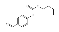 Carbonic acid butyl 4-formylphenyl ester structure