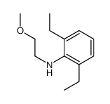 2,6-diethyl-N-(2-methoxyethyl)aniline Structure