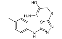 (5-对甲苯氨基-[1,3,4]噻二唑-2-基磺酰基)-乙酸肼图片