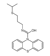 N-(3-propan-2-ylsulfanylpropyl)phenothiazine-10-carboxamide Structure