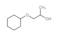 2-Propanol,1-(cyclohexyloxy)- Structure