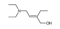 (E)-4-Diethylamino-2-ethyl-but-2-en-1-ol结构式