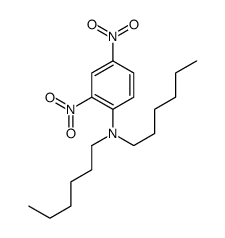 N,N-dihexyl-2,4-dinitroaniline Structure