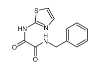 N-benzyl-N'-(1,3-thiazol-2-yl)oxamide Structure