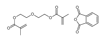 2-benzofuran-1,3-dione,2-[2-(2-methylprop-2-enoyloxy)ethoxy]ethyl 2-methylprop-2-enoate Structure