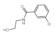 3-Bromo-N-(2-hydroxyethyl)benzamide Structure