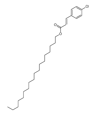 octadecyl 3-(4-chlorophenyl)prop-2-enoate Structure