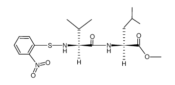 Nps-Val-Leu-OMe结构式