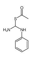 2-Acetyl-1-phenylisothiourea结构式