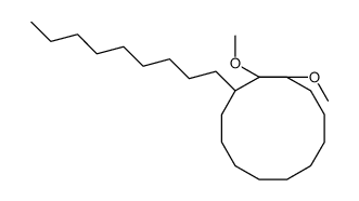 1,1-dimethoxy-2-nonylcyclododecane Structure