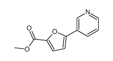 methyl 5-pyridin-3-ylfuran-2-carboxylate Structure