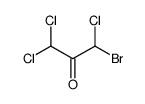 1-bromo-1,3,3-trichloropropan-2-one结构式