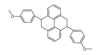 4,9-bis(4-methoxyphenyl)-4,5,9,10-tetrahydropyrene Structure