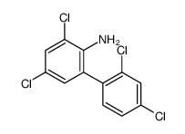 2,4-dichloro-6-(2,4-dichlorophenyl)aniline结构式