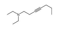 N,N-diethylhept-3-yn-1-amine结构式