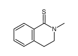 3,4-Dihydro-2-methyl-1(2H)-isoquinolinethione structure