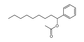 1-phenyl-1-nonanol acetate结构式