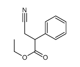 Ethyl 3-cyano-2-phenylpropanoate结构式