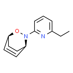 2-Oxa-3-azabicyclo[2.2.2]oct-5-ene,3-(6-ethyl-2-pyridinyl)-,(1S,4R)-(9CI) Structure