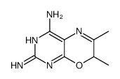 6,7-dimethyl-7H-pyrimido[4,5-b][1,4]oxazine-2,4-diamine Structure