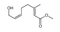 methyl 8-hydroxy-3-methylocta-2,6-dienoate Structure