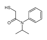 N-phenyl-N-propan-2-yl-2-sulfanylacetamide Structure