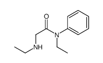 N-ethyl-2-(ethylamino)-N-phenylacetamide Structure