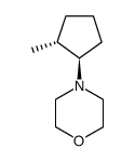 trans-N-(2-methylcyclopentyl)morpholine结构式