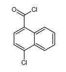 4-chloronaphthalene-1-carbonyl chloride Structure