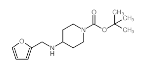 N-boc-4-[(2-呋喃基甲基)氨基]哌啶图片