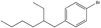 4-(2-ethylhexyl)bromobenzene structure