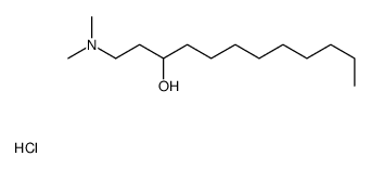 1-(dimethylamino)dodecan-3-ol,hydrochloride Structure