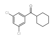 CYCLOHEXYL 3,5-DICHLOROPHENYL KETONE structure