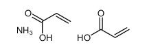 azanium,prop-2-enoate,prop-2-enoic acid Structure