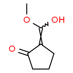 Cyclopentanone, 2-(hydroxymethoxymethylene)- (9CI) picture